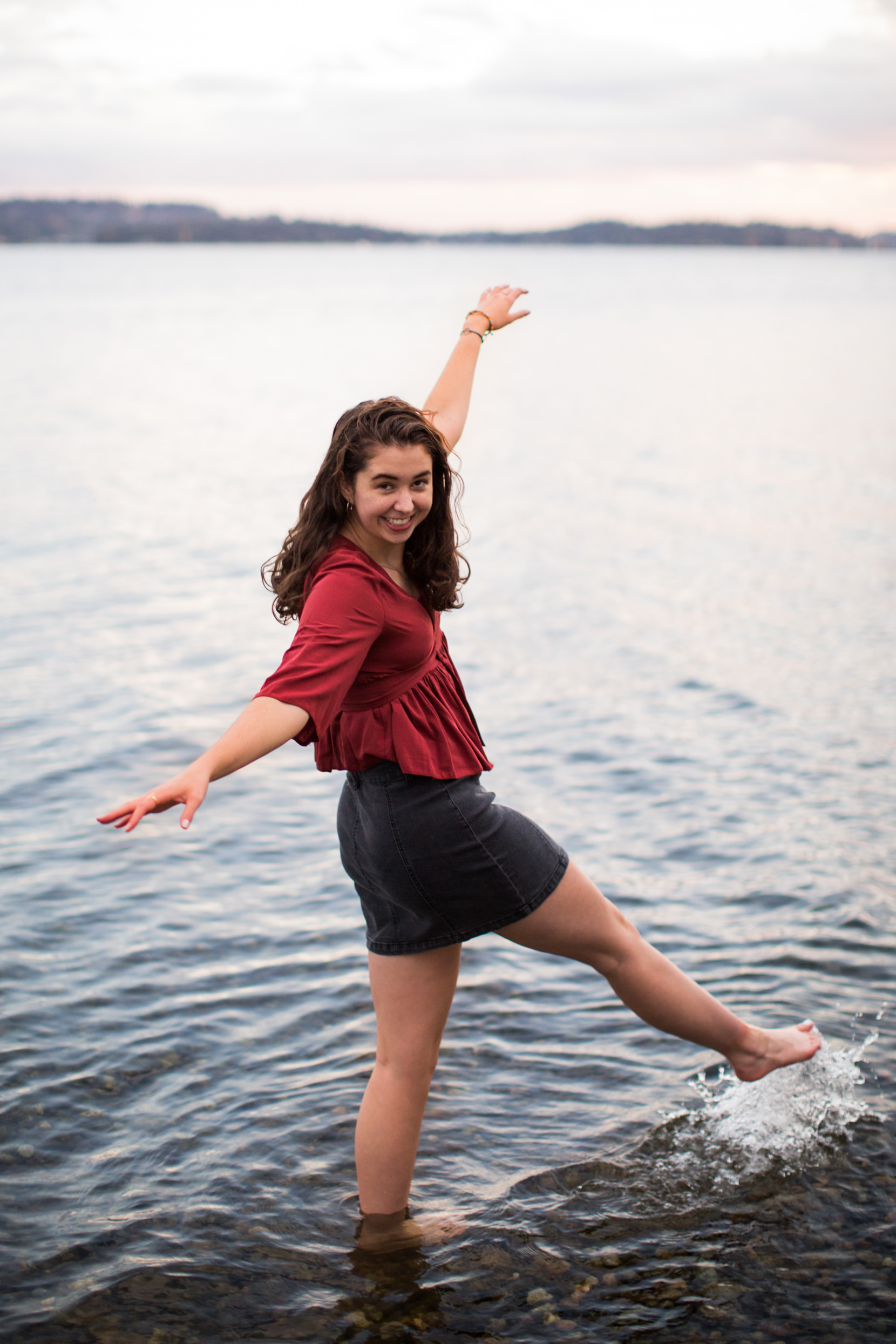 Magnuson Park Senior Portraits